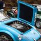 The frunk is an important detail on any midship car. Curiously it doesn’t seem to have changed so much since the very first one, it’s still often used for tyre storage and some luggage if you’re lucky